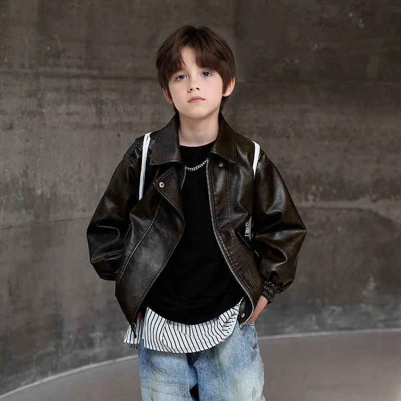 Boys Dark Green Waterproof Win - Streetwear Brand Logo Design recension och pris