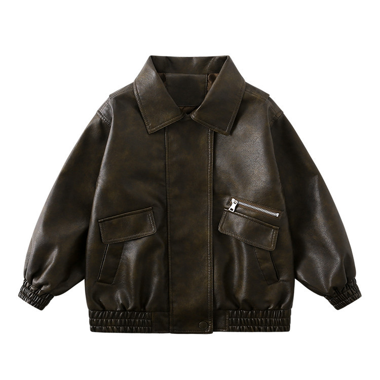 Boys Dark Green Waterproof Win - Streetwear Brand Logo Design recension och pris