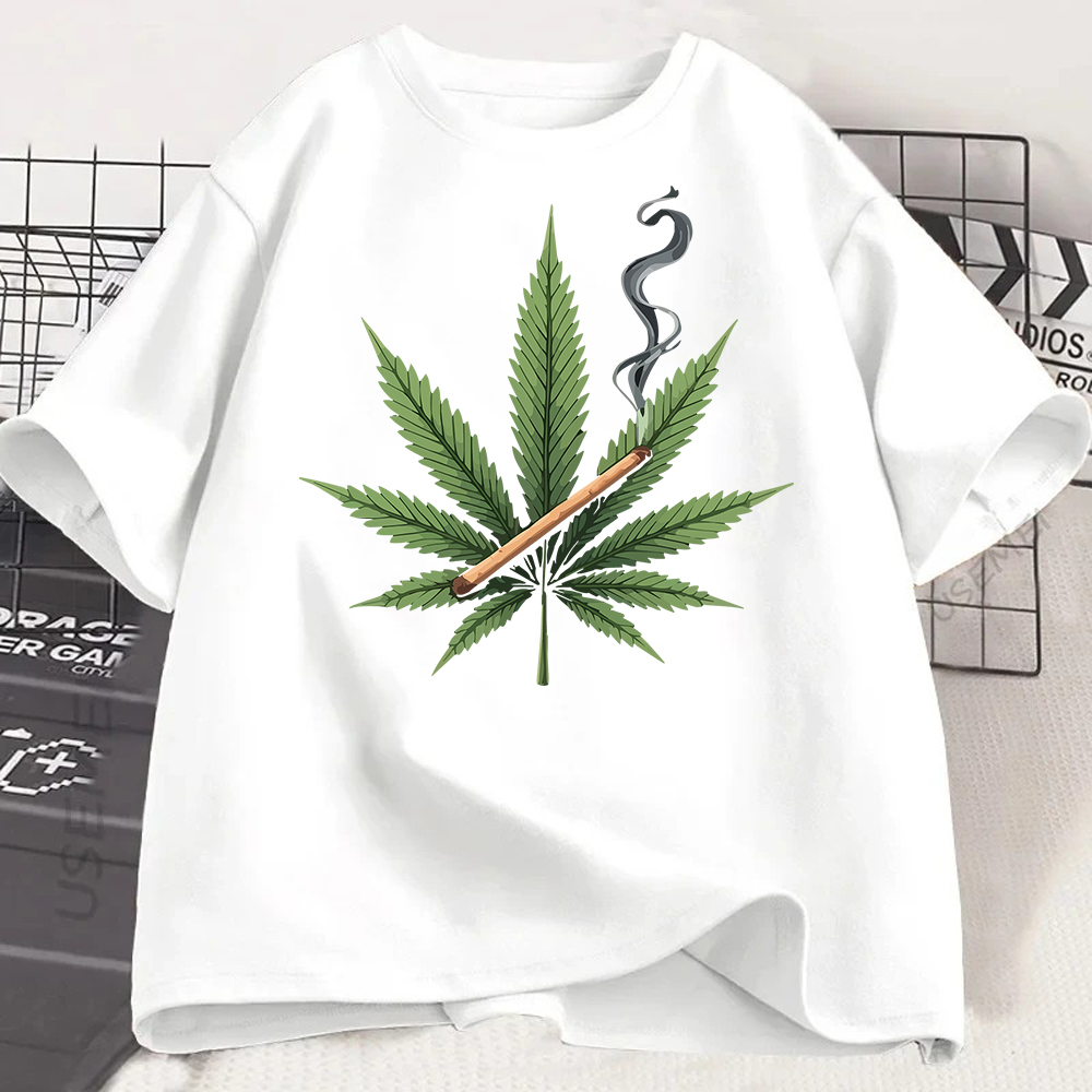 Summer Print T-shirt Men Half  - Streetwear Brand Japan recension och pris
