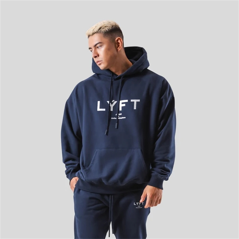LYFT Classical LOGO Men Hoodie - Streetwear Brand Japan recension och pris