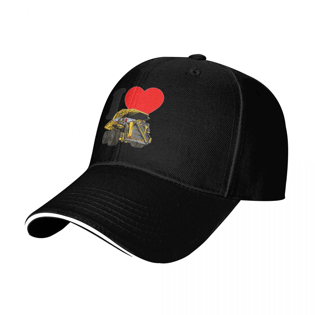 i love dump truck Baseball Cap - Streetwear Brand Hats recension och pris