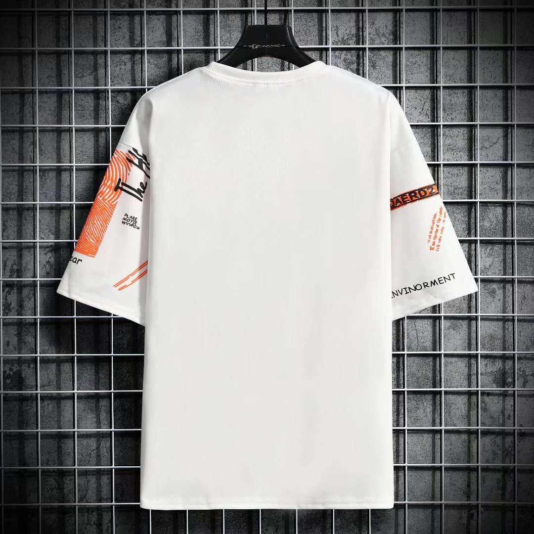 Men Harajuku Graphic Black Sum - Streetwear Brand Japan recension och pris